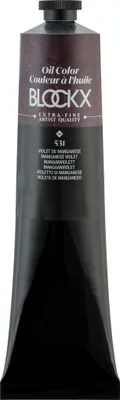 Produktbild von Blockx Ölfarbe, Manganviolett - Tube 200ml - Manganviolett 216531BXC