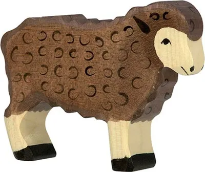 Obrázek produktu pro Holztiger 80075 Ovce, stojící, černá