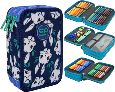 Immagine prodotto di Astuccio per matite con accessori Coolpack Jumper 3 Bunny Land Astuccio per matite con attrezzature