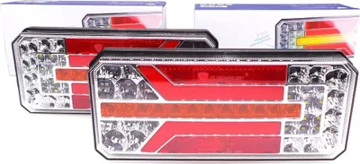 Image de Lampe combinée à LED, direction dynamique L+R, 12-24V