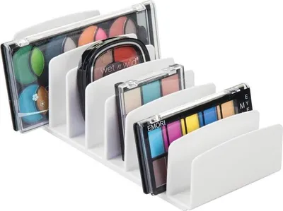 Produktbild von Schminkaufbewahrung Kosmetik Organizer mDesign Make-up Organizer weiß