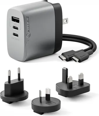 Immagine prodotto di ALOGIC Rapid Power 3X67 - Alimentatore - multinazionale - 67 Watt - 1,5 A - PD - 3 porte di uscita (USB, 2 x USB-C)