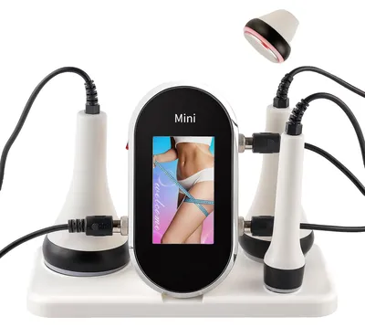 Image de Appareil de cavitation par ultrasons, soin du corps, masseur multifonctionnel, blanc, prise européenne