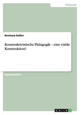 Produktbild von Konstruktivistische Pädagogik