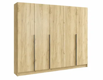 Produktbild von Kleiderschrank Riva 250 - Craft Gold - 250 x 61 x 245 cm