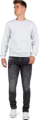 Produktbild von Cipo & Baxx Herren Slim Fit Jeans Stonewashed CD533 Grey W31/L34