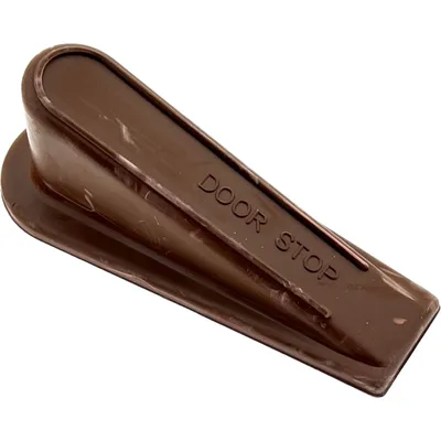 Produktbild von Extra hoher rutschfester Gummi-Türstopper 12,5 x 5 x 4,5 cm – 4 Stück