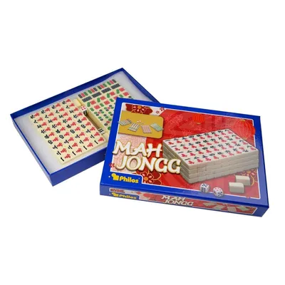 Produktbild von Mah Jongg klein – Chinesisches Würfelspiel für 4 Personen ohne Zahlen