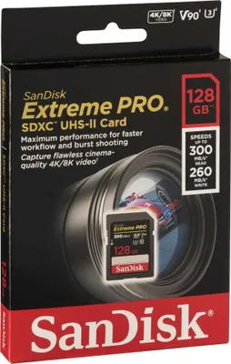 Produktbild von Sandisk SD 128GB 300/260 Extreme PRO SDXC