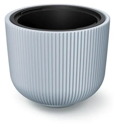 Immagine prodotto di Prosperplast s.r.o. Vaso da fiori con inserto MILLY grigio chiaro 46,9 cm