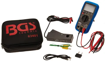 Obrázek produktu pro BGS technic Digital Car Multimeter with USB Interface, 1088 mm, 1,09 kg