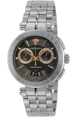 Produktbild von Versace Herren Uhr Armbanduhr Chronograph AION VE1D01019 Edelstahl