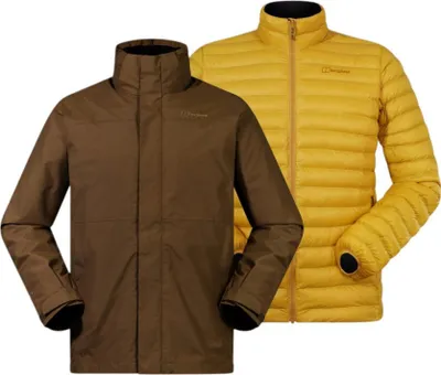 Produktbild von Wasserdichte Hillwalker 2.0 Gemini Jacket, Herren Jacke, XL (55), BARK, Berghaus