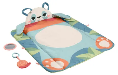 Productafbeelding van Planet Friends Rolli-Roll Panda: speelmat voor baby's met 2 speeltjes