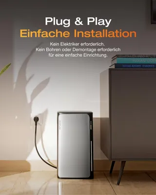 Produktbild von Solarway®️ 2000Wp / 800W Balkonkraftwerk mit 1,92kWh Speicher komplett Steckdose - 1,92 kWh EcoFlow STREAM Ultra