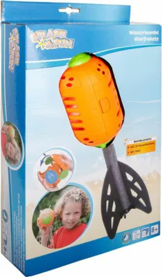 Produktbild von Wasserbomben-Rakete Spielzeug mit 50 Ballons - Splash & Fun