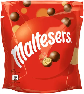 Produktbild von Maltesers Milchschokolade Kugeln mit knusprigem Malzkern 175g