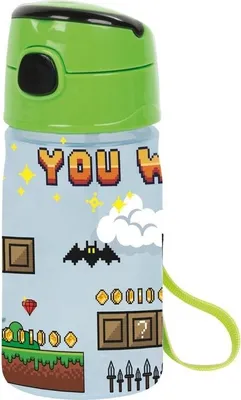 Obrázok produktu pre Derform Bidon Player, 330 ml, priehľadná fľaša na vodu