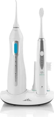 Obrázek produktu pro Eta ETA270790000, Sonický, Denní péče, Péče o dásně, Masáž, Puls, Měkké, Modrá, Nerezová ocel, Bílá, 31000 pohybů za minutu, 2 min, Ergonomický