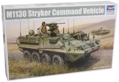 Productafbeelding van Trumpeter M1130 Stryker Commandovoertuig, schaal 1:35, artikelnummer 00397