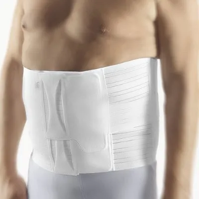 Produktbild von Bort Thorax-Abdominal-Stütze PostOban spezialweit, weiß>>>>Ausf.: Höhe 26 cm Gr. 2
