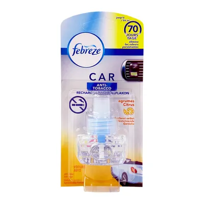 Produktbild von Febreze Car Lufterfrischer Anti-Tabak Citrus, 7 ml
