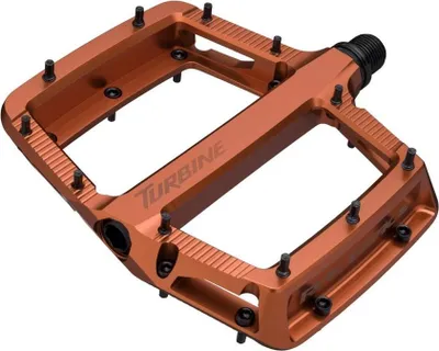 Productafbeelding van Race Face Turbine pedalen, platformmodel, 115x110 mm, oranje, artikelnummer 941-00-004-04