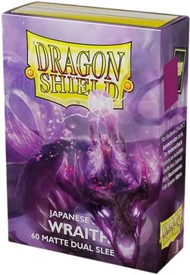 Produktbild von Dragon Shield Japanese Dual Matte Wraith Alaria Righteous Wraith Kartenhüllen 60 Einheiten Lila  Lila One Size