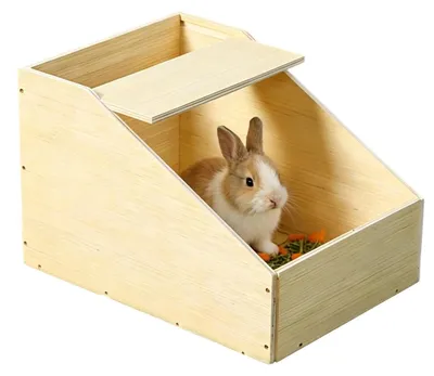 Productafbeelding van Houten Konijnenhok voor Kleine Dieren