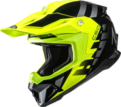 Produktbild von HJC C50 Crosshelm Mirage MC3H Fluo gelb S