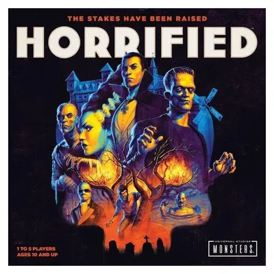 Zdjęcie produktu dla Ravensburger Horrified: Universal Monsters, Gra planszowa, Strategia, 10 lat(a)