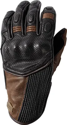 Produktbild von Spirit Motors Retro Lederhandschuh 2.0 Kurz - Touchscreen, Belüftet