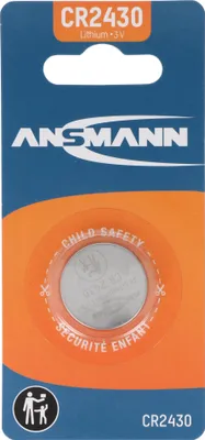 Zdjęcie produktu dla Bateria guzikowa litowa Ansmann CR2430, 3 V
