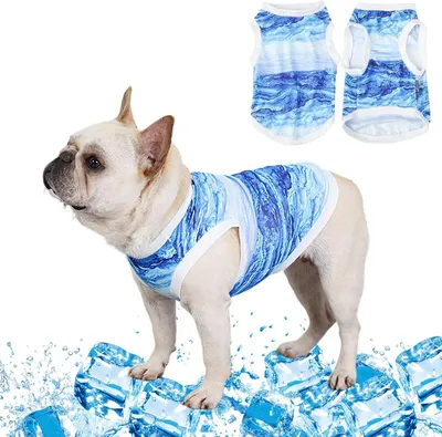 Produktbild von Kühlweste für Hunde Sommer Hundejacke Bequem für Kleine Hunde
