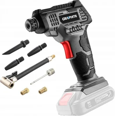 Productafbeelding van Draadloze compressor Energy+ 18V, zonder batterij - GRAPHITE - 58G041