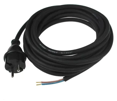 Obrázek produktu pro as-Schwabe Přívodní kabel k vrtačce 3m gumový 2x1,5mm² 230V 16A černý IP44