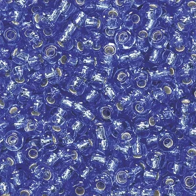 Produktbild von Rocailles 2,5 mm blau VE=6x13g
