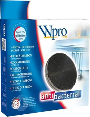 Image de Filtre à charbon actif antibactérien Wpro FAC529, 481281718552, Type F196 484000008674