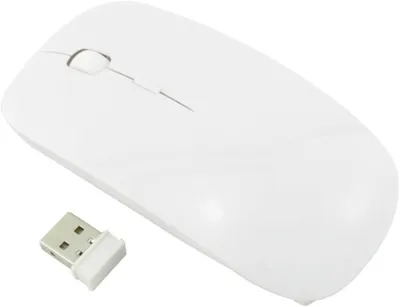 Produktbild von Maus Kabellose mit bis zu 1600DPI Mouse Design Mac Elfenbein Kabellose 2,4-GHz-Technologie Präzise DPI-Einstellungen mit Einfache Stromversorgung