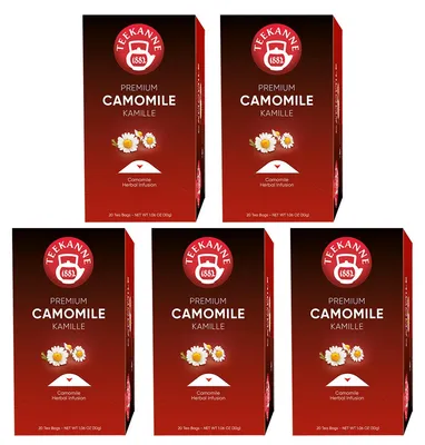 Obrázek produktu pro Čajová konvice Premium Heřmánkový bylinný čaj 20 čajových sáčků 30g 5-pack