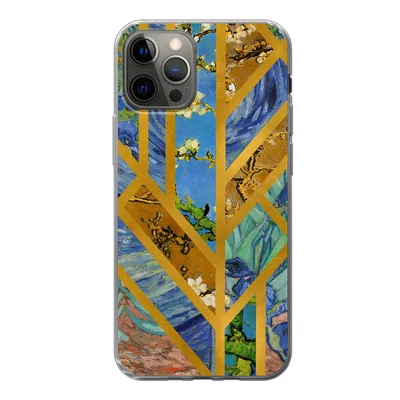 Produktbild von MuchoWow® Handyhülle Schutzhülle Hülle für iPhone 12 Pro Kunst - Vincent van Gogh - Alte Meister Silikon Softcase Handy Hülle - Abdeckung