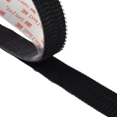 Produktbild von 3M Dual Lock SJ3550CF Selbstklebendes Klettband - Starkes Klebepads-System - 5 Meter - Schwarz