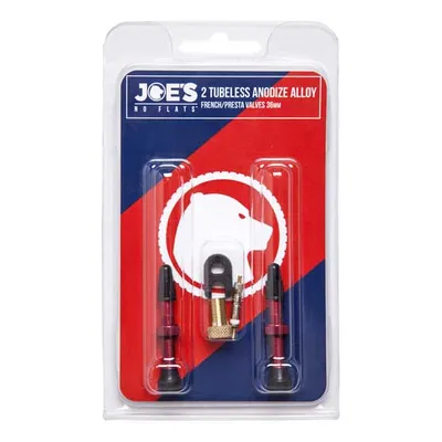Immagine prodotto di Joe's No Flats 2 Tubeless con valvole francesi da 36 mm, colore rosso