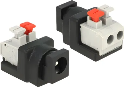 Immagine prodotto di Adattatore DELOCK morsettiera 2pin -> presa DC 2.1 x 5.5mm