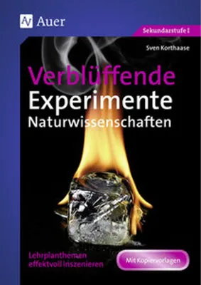 Obrázek produktu pro Verblüffende Experimente Naturwissenschaften