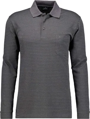 Produktbild von Ragman Softknit-Polo Jacquard, Langarm