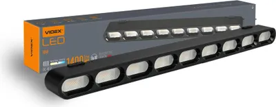 Image de Système d'éclairage sur rail VIDEX LED, noir