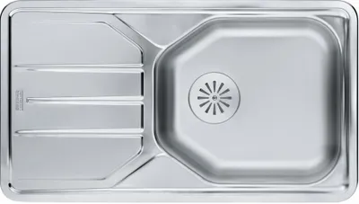 Produktbild von Franke Galley GLN 611 - 101.0055.649S1 Edelstahlspüle ungebürstet