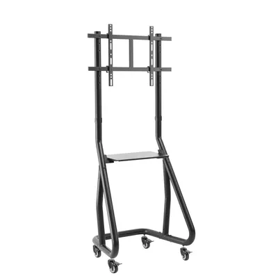 Produktbild von InLine TV-Wagen, für LED-TV 37"-80" (94-203cm), max. 80kg, 1 Regale, 80 kg, 94 cm (37"), 200 x 200,300 x 200,300 x 300,400 x 200,400 x 400,400 x 300,600 x 400, 684 mm, 554 mm