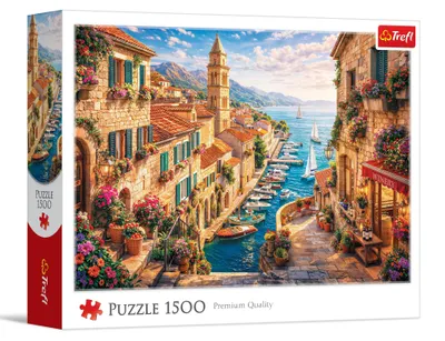 Produktbild von Puzzle Trefl Urlaub auf dem Balkan 1500 Teile, jigsaw, Puzzlespiel